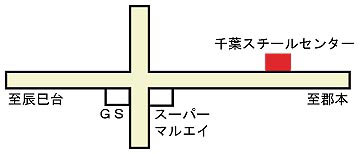 千葉スチールセンター　地図